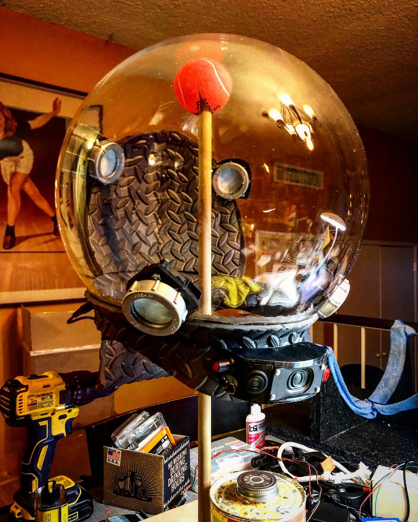 Space Helmet - Ventilated/Filtered